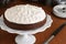 Flourless Chocolate Cake with Whipped Meringue Topping
