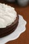 Flourless Chocolate Cake with Whipped Meringue Topping