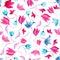 Flover seamless pattern