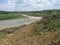 The flow of the cipunagara river on a hilly mountain is a free and open place for the public