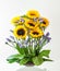 Flower Arrangement with Sunflowers.
