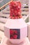 Flower bomb by Viktor & Rolf during famous Macy\'s Annual Flower Show in the Macy\'s Herald Square