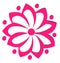 Flower figures logo