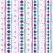 Flower Floral Purple Tosca Seamless Pattern Design Shape Geometric | FloFli Series