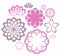 Flower. Icon Set