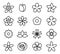 Flower icons set1