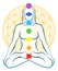 Flower Of Life Chakras Woman