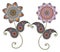 Flower Mandalas. Paisley. Vintage decorative elements. Oriental pattern.