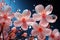 Flower petals adrift in soapy spheres, outdoor session images