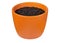 Flower pot with soil