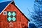 Flower Pots Quilt Barn With Star