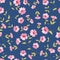 Flower samless pattern.