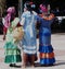 Flower Sellers In Havana Cuba