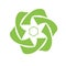 Flower Shape Logo Design for Business to make it more recognizable