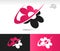 Flower Swoosh Icons