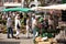 Flower and Vegetables Market in Husum, Schleswig-Holstein