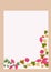 Flower vertical banners concept