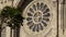 The flower window of `Santa Luzia` Sanctuary in Viana do Castelo.