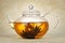 Flowering blooming tea