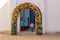 Flowering door of Cuilapam church, Mexico