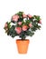 Flowerpot with artificial flowers
