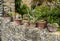 Flowerpots at Moreton-in-Marsh