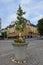 Flowers and candles in memory of victims of terrorist act that took place in Finnish city of Turku. Two people were killed and six