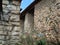 Flowers of the church, right side, Leymebamba, Chachapoyas, Amazonas, Peru, South America