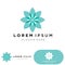 flowers design vector for spa, boutique, beauty salon, cosmetician, shop, yoga class, hotel and resort