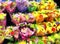 Flowers on display at flower shop