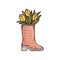 flowers gumboot pictures