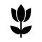 Flowers Isolated Vector icon that can be easily modified or edited