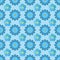 Flowers (stylized chamomile & forget-me-not) seamless background