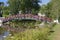 Flowery bridge at Bagnoles-de-l\'Orne