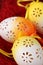 Flowery Easter eggs