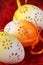 Flowery Easter eggs