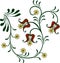 Flowery ornament