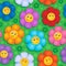 Flowery seamless background 8