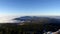 Flowing clouds, View from Jested hill