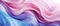 Flowing sheet-like ribbon of pink, purple and blue