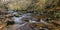 Flowing stream in Brecon Beacons