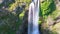 Flowing Stream On Sheer Cliffs With Vilagocende Waterfalls In Fonsagrada