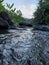 Flowing Water in the river