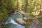 Flowing waters at the Nooksack Falls