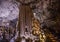 Flowstones in the famous Cango Caves in South Africa