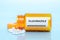 Fluconazole Drug In Prescription Medication Pills Bottle