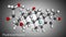 Fludrocortison, fluorocortisone molecule. It is synthetic corticosteroid with antiinflammatory and antiallergic properties.