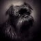 fluffy affenpinscher dog