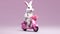 Fluffy Bunny\\\'s Flower Moped Adventure