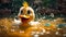 fluffy funny cartoon duck little water eyes cutest animal bird fun color beauty